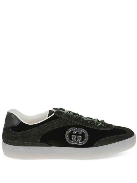 Gucci G75 logo-detail sneakers - Green - zdjęcie produktu nr 1