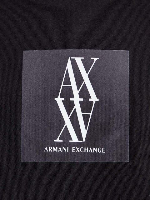 Armani Exchange sukienka bawełniana