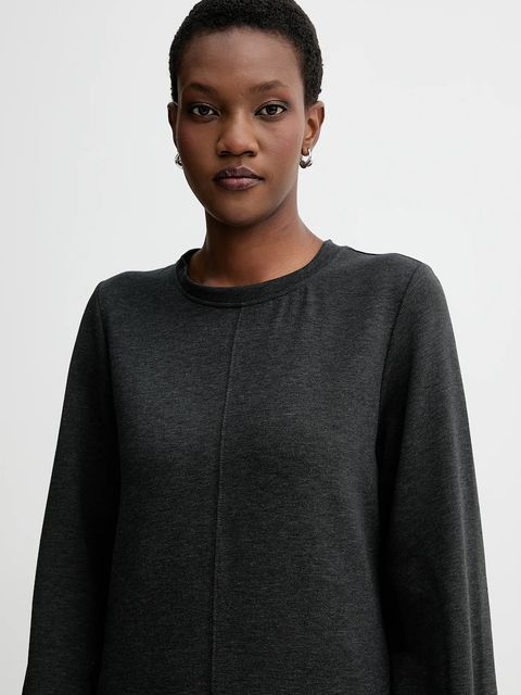 Marc O'Polo sukienka kolor szary mini prosta 509305459155