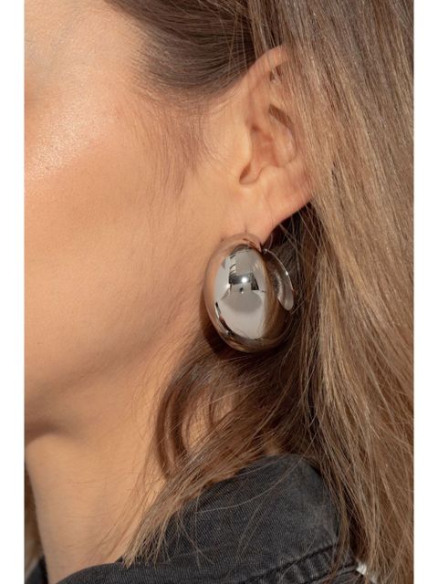 ISABEL MARANT chunky hoop earrings - Silver - zdjęcie produktu nr 2