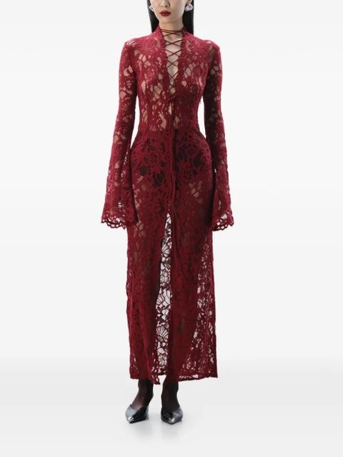 MANURÍ Sally maxi dress - Red - zdjęcie produktu nr 2