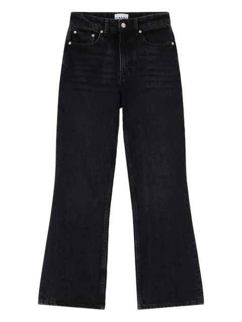GANNI flared jeans - Black - zdjęcie produktu nr 1