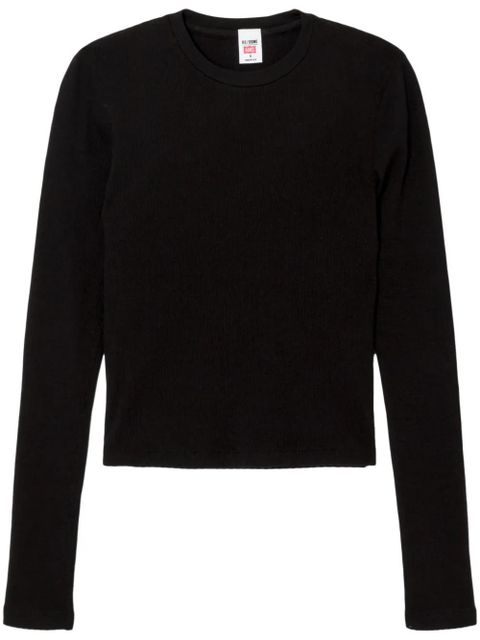 RE/DONE 90s Baby T-shirt - Black - zdjęcie produktu nr 1