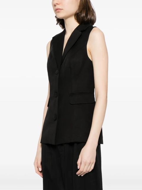 Reformation Billie tailored gillet - Black