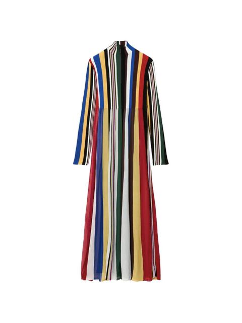 LOEWE striped maxi dress - Red - zdjęcie produktu nr 1
