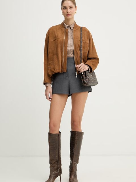 MAX&Co. szorty z dodatkiem wełny MCOABETONE - zdjęcie produktu nr 2