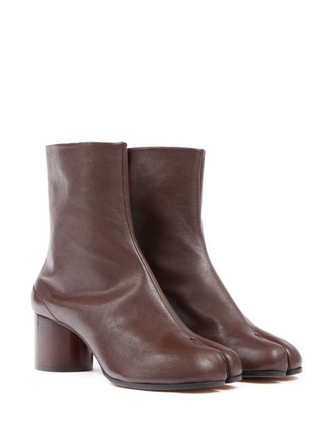 Maison Margiela Tabi 60mm leather ankle boots - Brown - zdjęcie produktu nr 2
