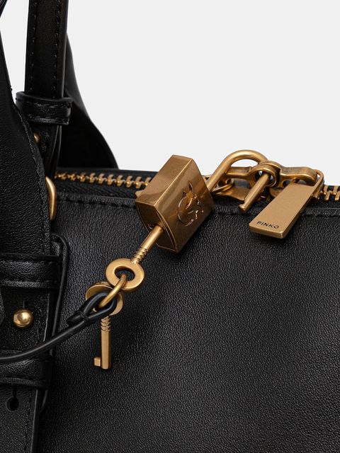 Pinko torebka skórzana Horizontal