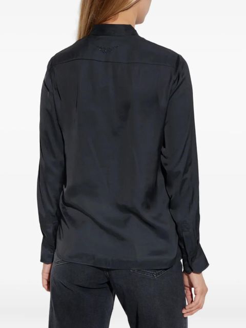 Zadig&Voltaire tie-neck shirt - Black