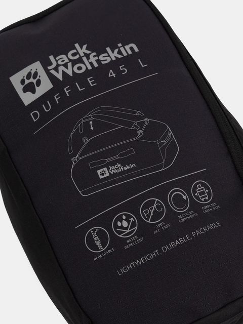 Jack Wolfskin torba sportowa All-In Duffle 45 kolor granatowy A62111