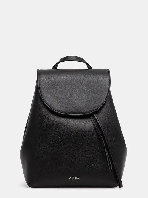 Calvin Klein plecak damski kolor czarny mały gładki LV04F3297G - zdjęcie produktu nr 1