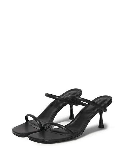 Simkhai 65mm Siren strap sandals - Black