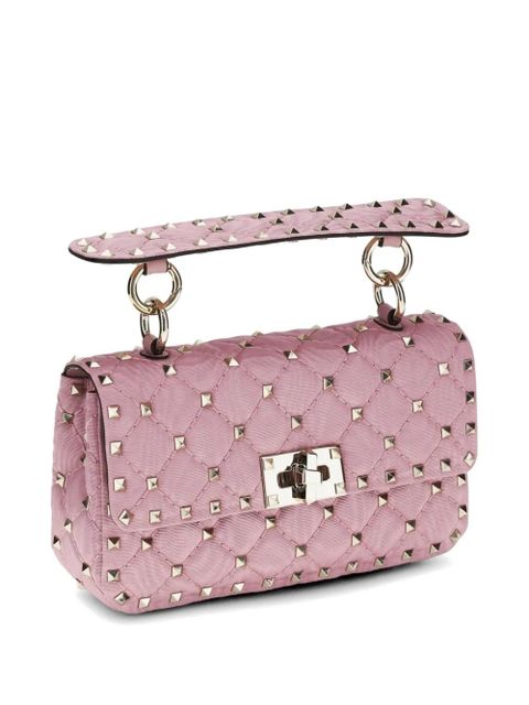 Valentino Garavani leather rockstud-embellished shoulder bag - Pink - zdjęcie produktu nr 2