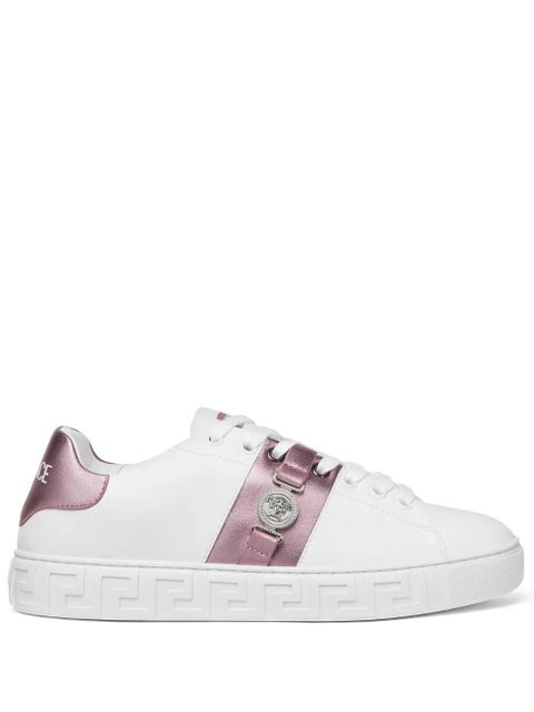 Versace Greca embellished sneakers - White - zdjęcie produktu nr 1