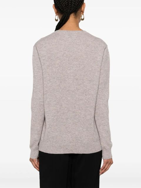 LouLou de Saison Serafini V-neck cashmere jumper - Neutrals