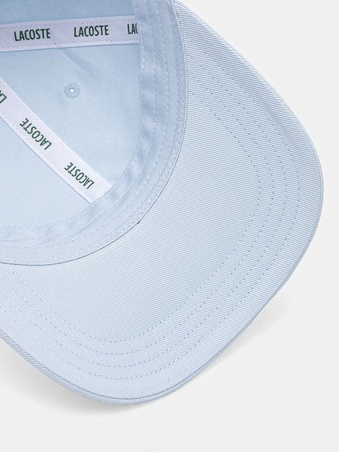 Lacoste czapka z daszkiem bawełniana