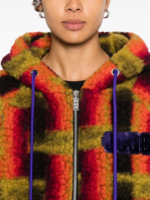 GCDS hooded jacket - Orange