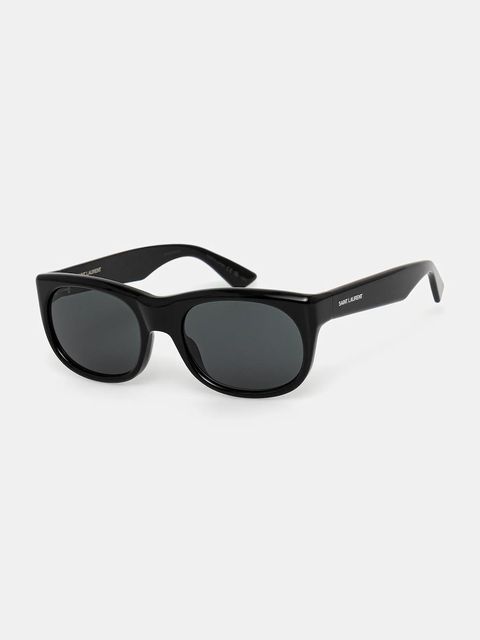 Saint Laurent okulary przeciwsłoneczne ROMY damskie kolor czarny SL 815