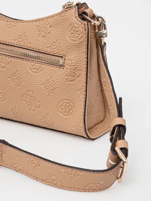 Guess torebka CRESIDIA kolor brązowy HWPG93 49180