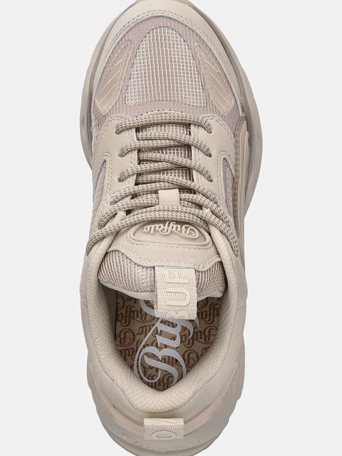 Buffalo sneakersy Binary Athena damskie kolor beżowy 1636512-BEI