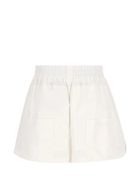 FENDI elasticated-waist mini skirt - White - zdjęcie produktu nr 2