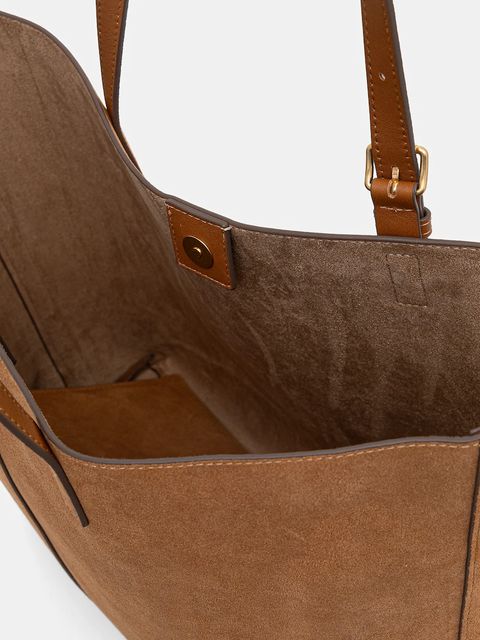 Marc O'Polo torebka zamszowa