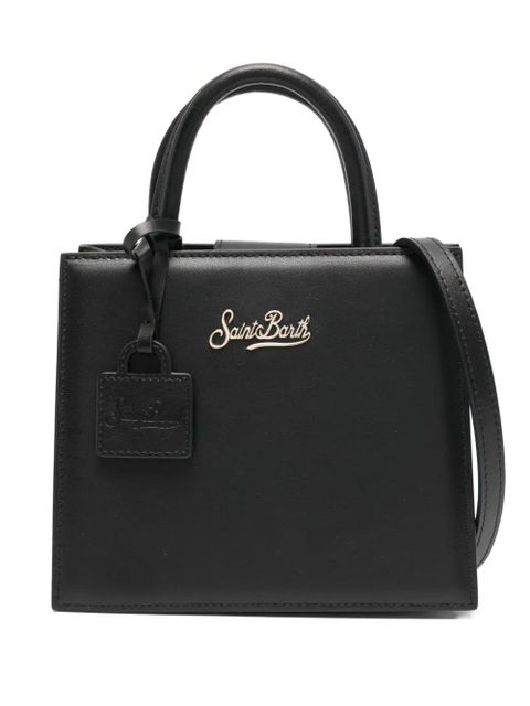 MC2 Saint Barth mini leather Tote Bag - Black - zdjęcie produktu nr 1