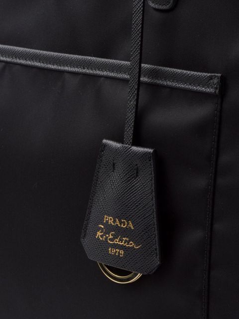 Prada large Re-Edition 1978 tote bag - Black