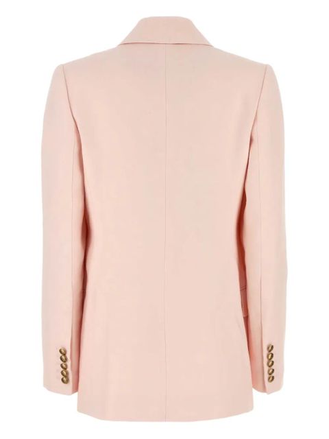 ZIMMERMANN Crush double-breasted linen blazer - Pink - zdjęcie produktu nr 2