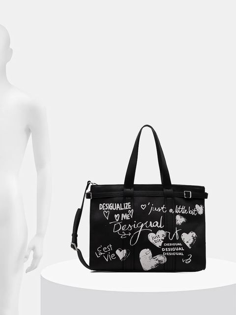 Desigual torebka SESHAT HOBART kolor czarny 25WAXPA5