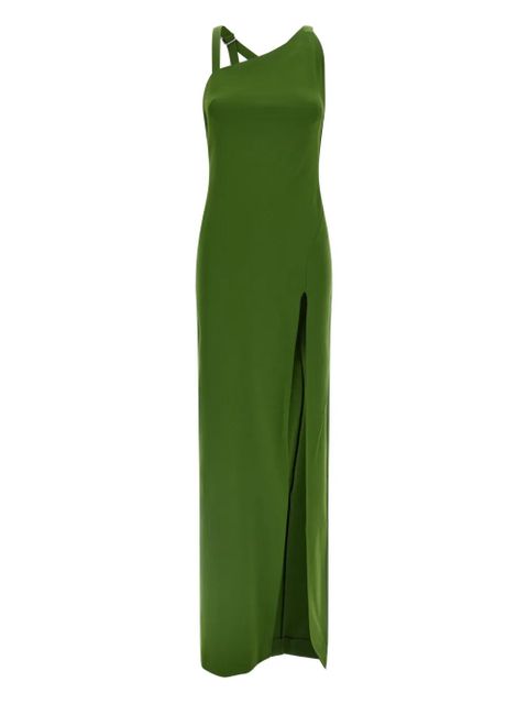 The Attico asymmetric strap maxi dress - Green - zdjęcie produktu nr 1