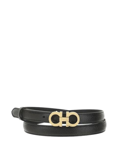 Ferragamo Gancini-buckle belt - Black - zdjęcie produktu nr 1