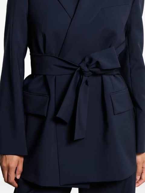 Weekend Max Mara Teso belted blazer - Blue - zdjęcie produktu nr 2