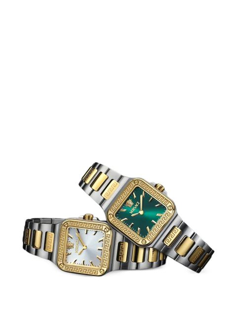 Versace Greca Edge 30mm watch - Silver