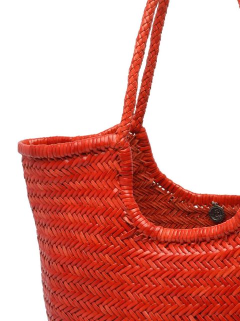 DRAGON DIFFUSION woven shoulder bag - Red