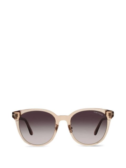TOM FORD round full-rim sunglasses - Neutrals - zdjęcie produktu nr 1