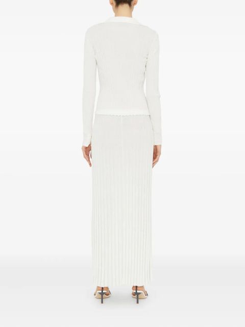 Christopher Esber button-details cardigan - White