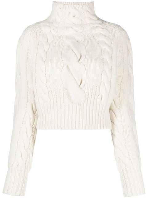 ZIMMERMANN Luminosity wool jumper - White - zdjęcie produktu nr 1