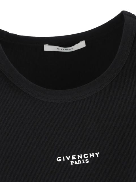 Givenchy logo tank top - Black
