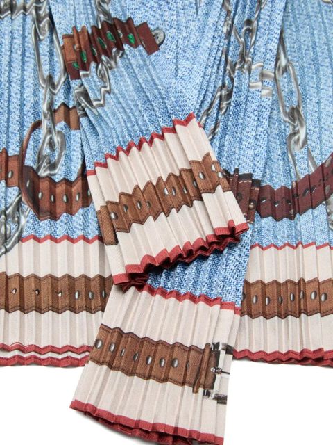 Acne Studios pleated shirt - Blue