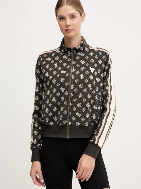 Guess bluza PEONY damska kolor beżowy wzorzysta V5YQ07 K0282 - zdjęcie produktu nr 1