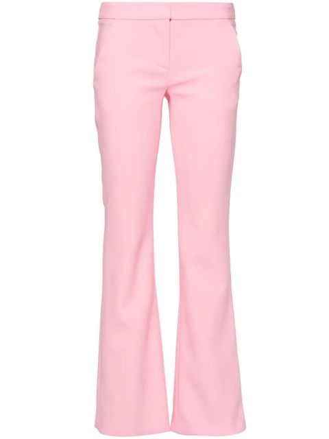 Balmain flared crepe trousers - Pink - zdjęcie produktu nr 2