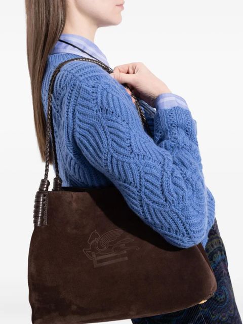 ETRO suede shoulder bag - Brown - zdjęcie produktu nr 2