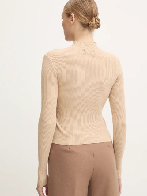 Answear.LAB sweter damski kolor brązowy lekki