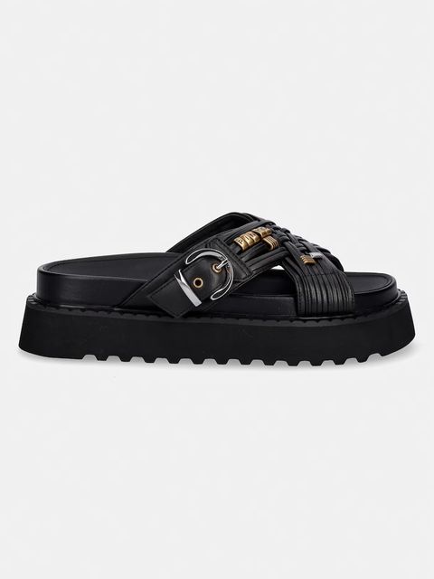 Pinko klapki damskie skórzane Kate 09 - zdjęcie produktu nr 1