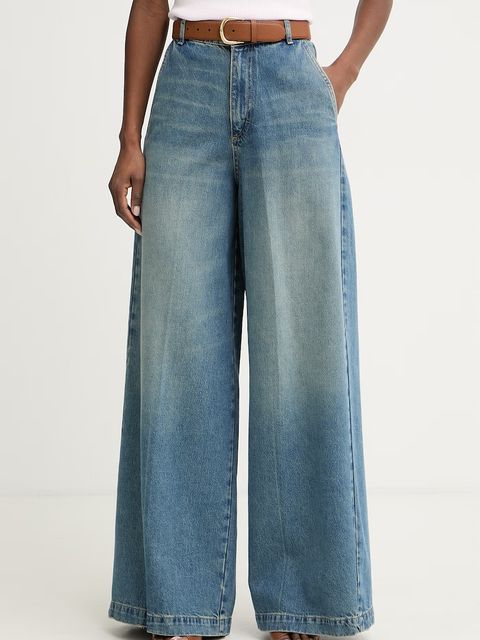 BOSS jeansy wide leg damskie CENTRAL 4.0 - zdjęcie produktu nr 1