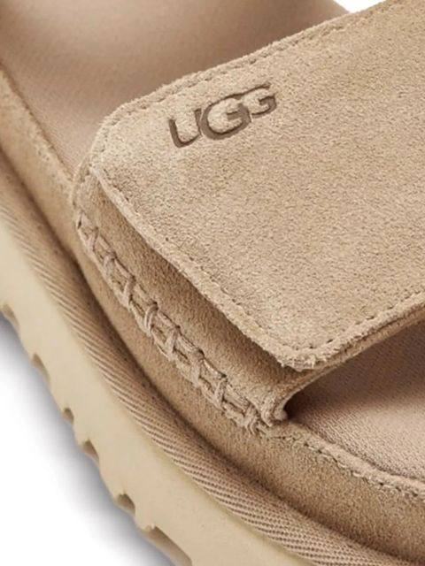 UGG suede sandals - Neutrals