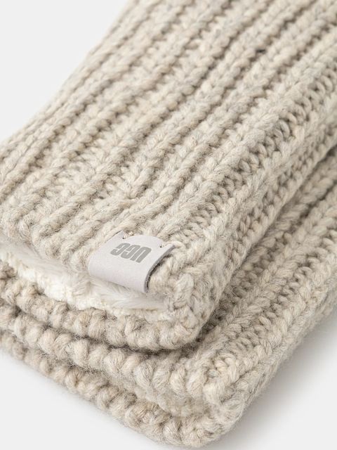 UGG rękawiczki z domieszką wełny CHUNKY - zdjęcie produktu nr 2