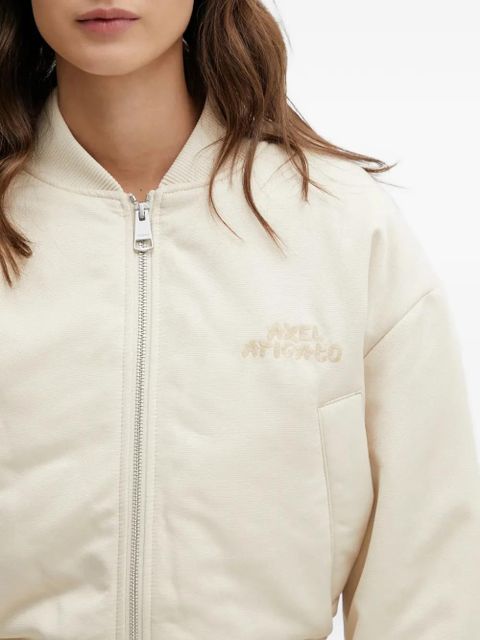 Axel Arigato puffed-sleeve bomber jacket - Neutrals