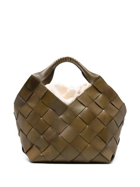 DRAGON DIFFUSION leather tote bag - Green - zdjęcie produktu nr 1